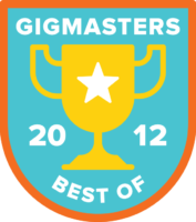 Gigmasters best of 2012 award