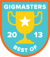 Gigmasters best of 2013 award