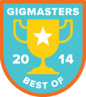 Gigmasters best of 2014 award