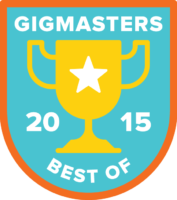 Gigmasters best of 2015 award