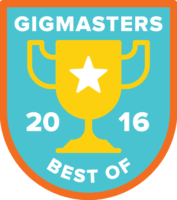 Gigmasters best of 2016 award