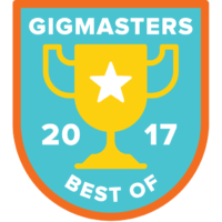 Gigmasters best of 2017 award