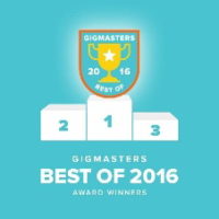 Best of 2016 Gigmasters award