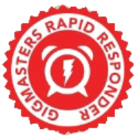 Gigmasters Rapid Responder award